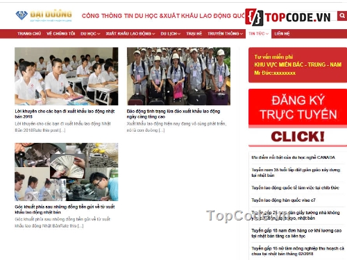 tư vấn du học,xuất khẩu lao động,môi giới việc làm,Sharecode Website Tư Vấn Đăng Ký Du Học Xuất Khẩu