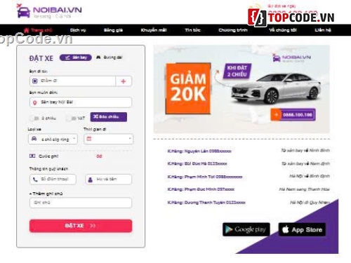 web wordpress,website taxi,giao diện đặt xe online,website đưa đón sân bay,giao diện taxi Flatsome,sharecode website wordpress taxi nội bài flatsome