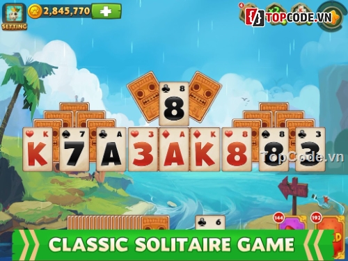 solitaire island,adventure solitaire,card game,solitaire king,collection card game,rpg game