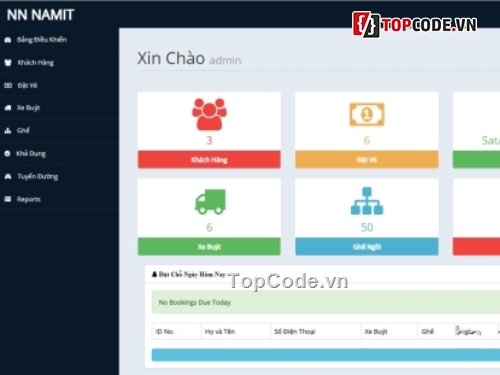 Source code bus booking,Vé Xe Bus,Đặt vé xe buyt online,Code PHP đặt vé xe buyt online