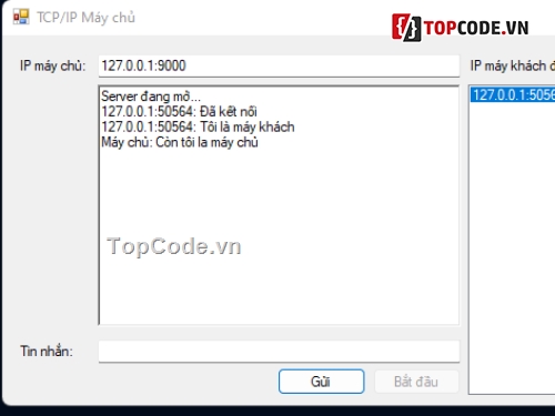 Chat TCP,chat c#,CPI,Client bằng C#