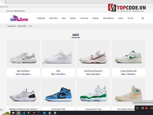 web thương mại điện tử,code đồ án web bán giày php vnpay,code đồ án web bán hàng mvc đẹp thanh toán online,đồ án web bán giày có admin quản lý sản phẩm