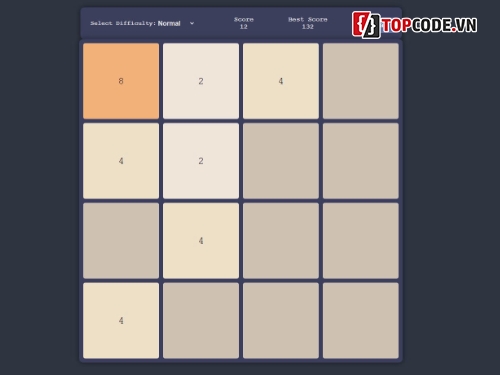 Source code game,Source code game Javascript,source code game 2048