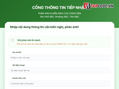 php web phản ánh kiến nghị,php web kiến nghị phản ánh,quản lý kiến nghị phần mềm web,kiến nghị phản ánh ở cơ sở,code php phản ánh kiến nghị,phần mềm chuyển đổi số