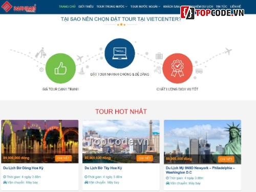 Website du lịch,Web dịch vụ,tối ưu,chuẩn seo