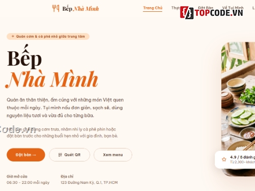 Code Menu Điện Tử,Source Code Menu Điện Tử,Menu Điện Tử Cho Nhà Hàng