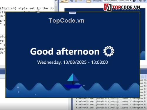 C#,giao diện phần mềm,MOS,Thi MOS,IIG,phần mềm thi MOS