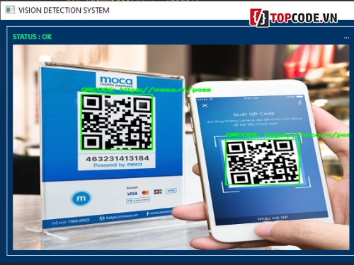 Code QR Code,nhận dạng và quét mã QR Code,Source Code phần mềm quét mã QR