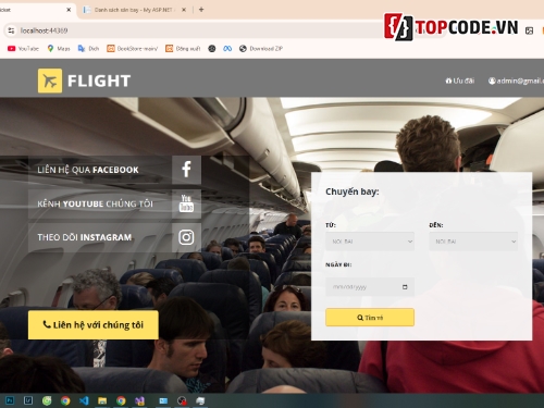 bán vé máy bay,code bán vé máy bay,máy bay,code web vé máy bay