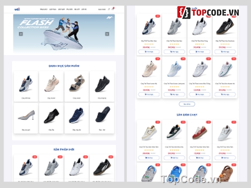 web bán giày,code web bán giày,shop bán giày,code bán áo quần,web bán quần áo,php mysql