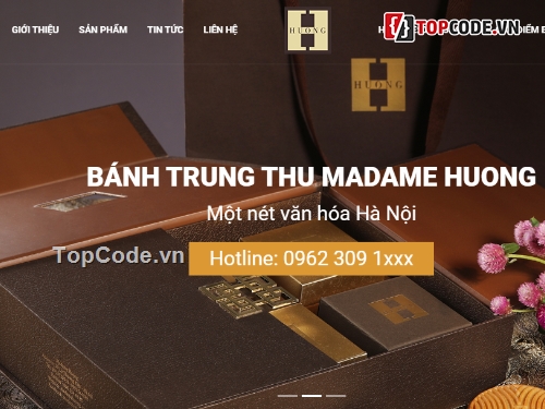 Website bán bánh trung thu,web bán bánh,Code web bán bánh trung thu