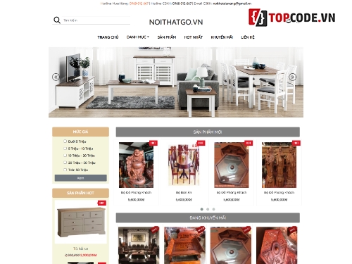 website nội thất,code bán nội thất,web nội thất,code nội thất,code web bán nội thất