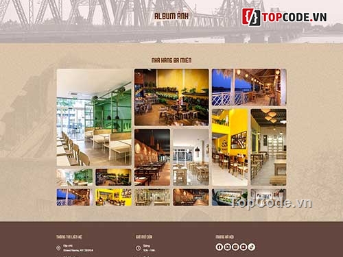 website nhà hàng WordPress,source code nhà hàng,template website ẩm thực,web nhà hàng chuẩn SEO,code web quán ăn,website cơm Việt