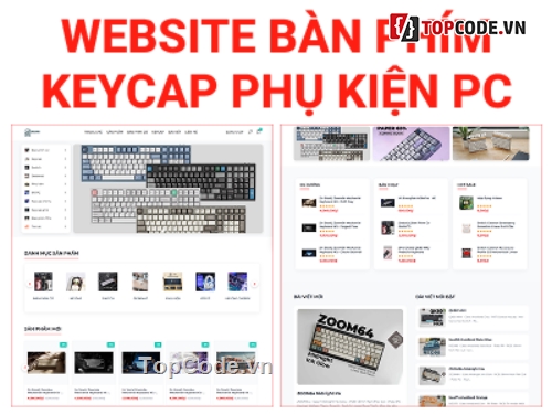 website shop bàn phím,website bán bàn phím,shop bàn phím,shop keycap,php mysql,website quản lý bán  hàng