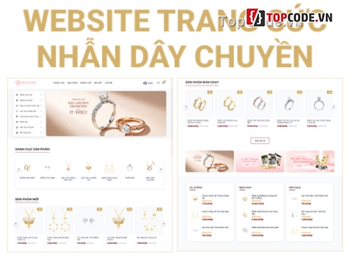 web trang sức,website trang sức,web bán trang sức,php mysql,phần mềm quản lý bán hàng,code web bán trang sức