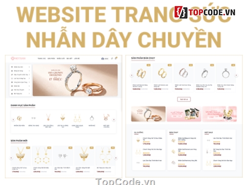 web trang sức,website trang sức,web bán trang sức,php mysql,phần mềm quản lý bán hàng,code web bán trang sức