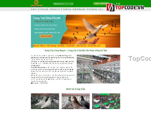 Website giới thiệu,Website tin tức,Website tin tức nông nghiệp,Web tin tức nông nghiệp