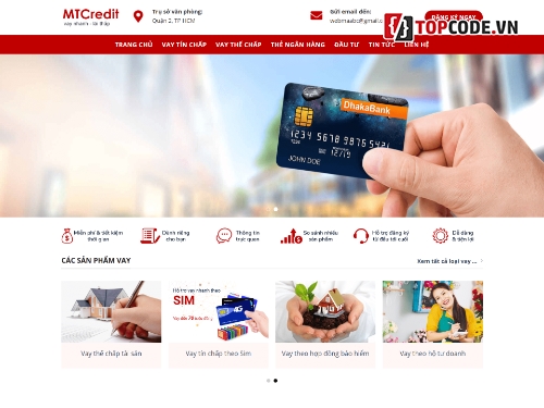 code wordpess,theme wordpress,website vay tiền online,website wordpress,tài chính,website tài chính