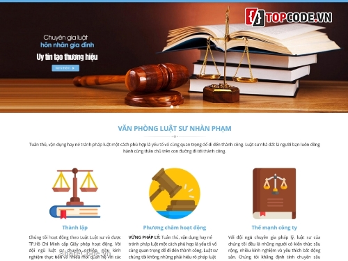 code wordpress,web luật sư,web wordpress,văn phòng luật,web dịch vụ luật,Source website luật sư