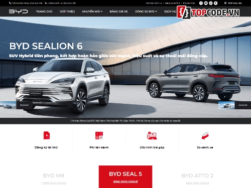 website ô tô,web ô tô,website giới thiệu ô tô,code website ô tô,share code website ô tô