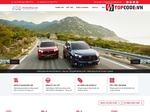 website ô tô,web ô tô,website giới thiệu ô tô,code website ô tô,code web ô tô,website giới thiệu xe ô tô