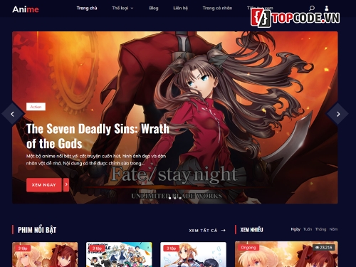 Source Code Xem Phim,Source PHP,Website Phim Anime