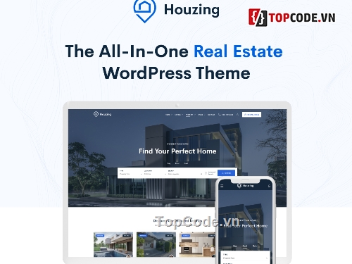 theme wordpress,Real Estate,html template,With Houzing