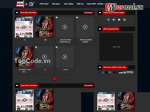 template xem phim blogspot,HTML web phim,code web xem phim,source website phim đẹp