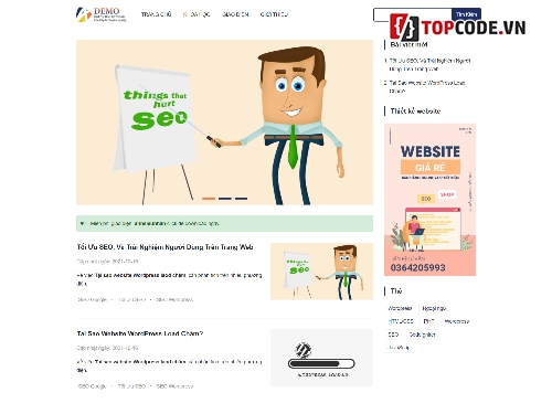 Template,website tin tức chuẩn seo,giới thiệu,website,chuẩn seo,web chuẩn seo