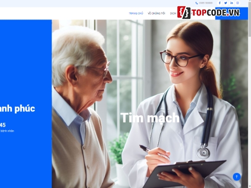 thăm khám,đặt lịch,đặt lịch khám,Template website,bệnh viện,website bệnh viện