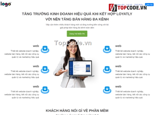 phần mềm,page,giới thiệu,Landing page giới thiệu