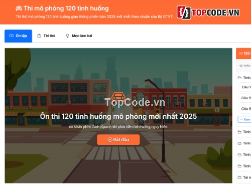 share code thi mô phỏng,plugin wordpress thi mô phỏng,theme wordpress thi mô phỏng,code website thi mô phỏng