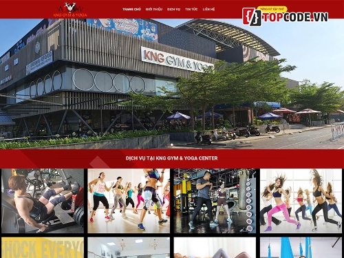 Gym,thể hình,Thể thao,WordPress trung tâm thể hình