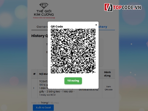 Tools tạo mã QRCode,Website tạo mã QRCode,Tools tạo mã vạch QR code,Tools xem lịch sử tạo QR code,Tools tạo và download QRCode