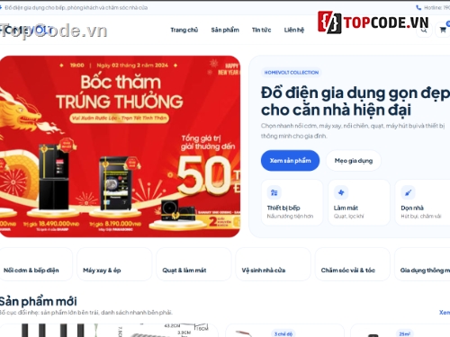gia dụng,web gia dụng,đồ án web,web bán điện