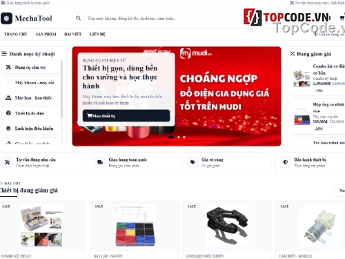 điện máy,web bán điện tử,web điện tử