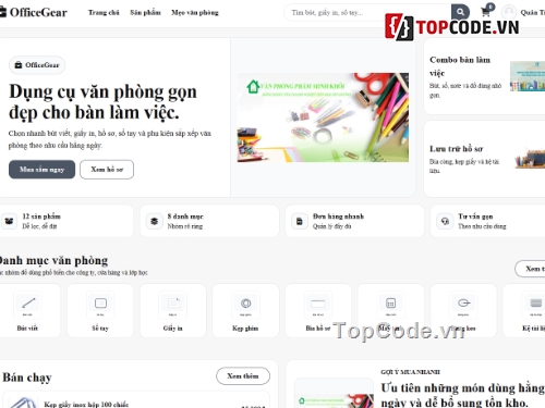web văn phòng,web bán văn phòng,web bán dụng cụ