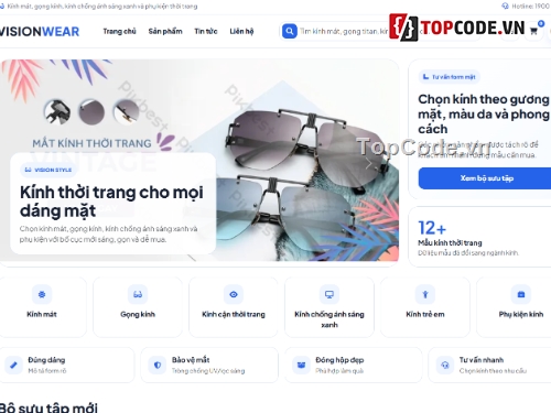 web bán thời trang,bán web,bán