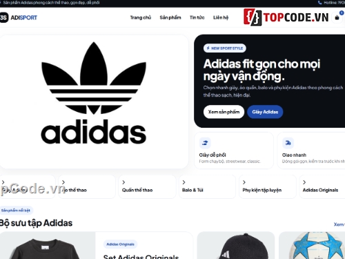 web sản phẩm,web bán sản phẩm,bán web