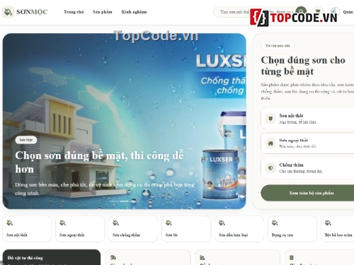 web bán sơn,web bán dụng cụ,web