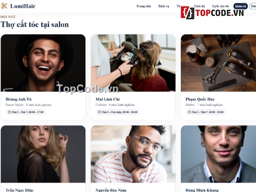 salon,đặt lịch,đặt lịch salon tóc