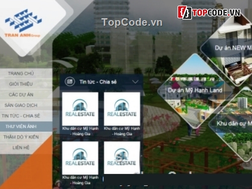 web bất động sản,Website địa ốc,template bất động sản,website bất động sản,Web giới thiệu bất động