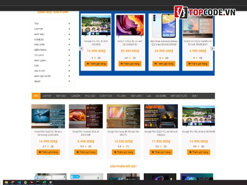 website tích hợp vnpay,web bán hàng,topcode web php thanh toán điện tử