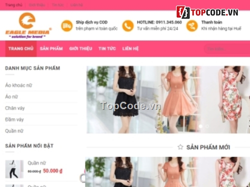 web thời trang,web thời trang online,web bán quần áo,code WordPress web bán quần áo,web bán quần áo nữ