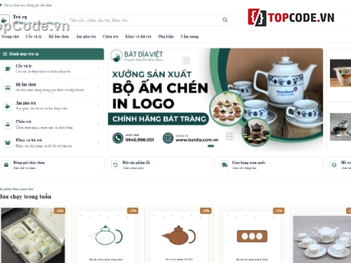 bán,uống trà,bán dụng cụ