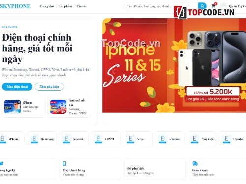web bán điện thoại,website bán điện thoại,website điện thoại