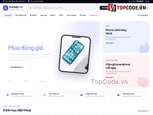 Web điện thoại,bán,điện thoại