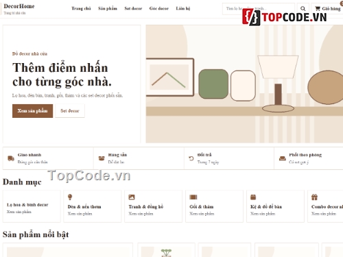 website nhà,đồ án website,bán website