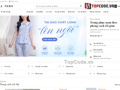 Web thời trang,bán,web bán hàng