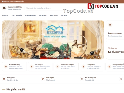 Web trang trí,bán đồ trang trí,trang trí